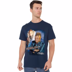 Star Trek Mens Neelix T-Shirt - L, Navy
