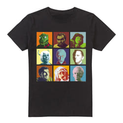 Star Trek Mens Alien Squares T-Shirt - L, Black