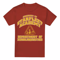 Star Trek Mens Xenolinguistics T-Shirt - M, Cardinal