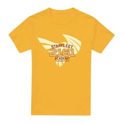 Star Trek Mens 2161 T-Shirt - 3XL, Gold
