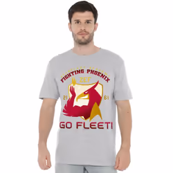 Star Trek Mens Fighting Phoenix T-Shirt - XL, Sport Heather