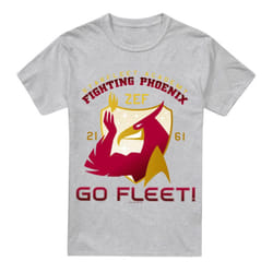 Star Trek Mens Fighting Phoenix T-Shirt - 3XL, Sport Heather