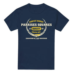 Star Trek Mens Parrises Squares T-Shirt - S, Navy