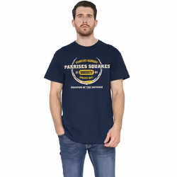 Star Trek Mens Parrises Squares T-Shirt - XXL, Navy