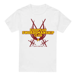 Star Trek Mens Swordsmanship Club T-Shirt - L, White