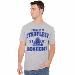 Star Trek Mens Old School T-Shirt - XXL, Sport Heather