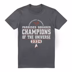 Star Trek Mens Champions T-Shirt - L, Charcoal