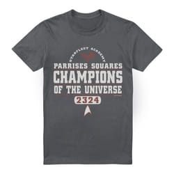 Star Trek Mens Champions T-Shirt - L, Charcoal