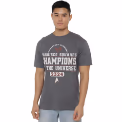 Star Trek Mens Champions T-Shirt - L, Charcoal