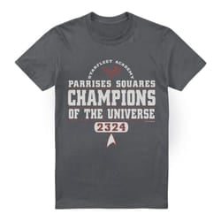 Star Trek Mens Champions T-Shirt - 4XL, Charcoal