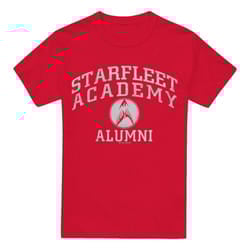 Star Trek Mens Alumni T-Shirt - 4XL, Red