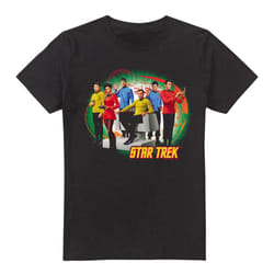 Star Trek Mens Enterprise's Finest T-Shirt - M, Black