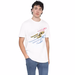 Star Trek Mens Tri Enterprise Retro T-Shirt - 3XL, White