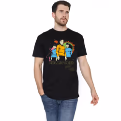 Star Trek Mens Rollin Deep T-Shirt - S, Black