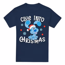 Blue's Clues & You! Mens Christmas T-Shirt - 5XL, Navy