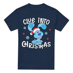 Blue's Clues & You! Mens Christmas T-Shirt - 5XL, Navy