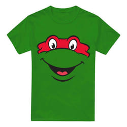 Teenage Mutant Ninja Turtles Mens Raphael Smile T-Shirt - M, Kelly Green