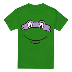 Teenage Mutant Ninja Turtles Mens Donatello Smile T-Shirt - XL, Kelly Green