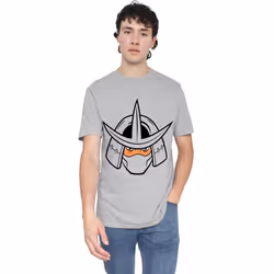Teenage Mutant Ninja Turtles Mens Angry Shredder T-Shirt - 4XL, Sport Heather