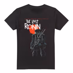 Teenage Mutant Ninja Turtles Mens Red Sun Ronin T-Shirt - 4XL, Black