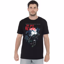 Teenage Mutant Ninja Turtles Mens Four Turtles Leap T-Shirt - 3XL, Black