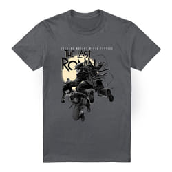 Teenage Mutant Ninja Turtles Mens Casey Jones Leaping T-Shirt - M, Charcoal