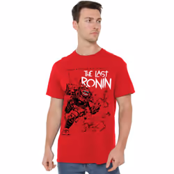 Teenage Mutant Ninja Turtles Mens Charging Ronin T-Shirt - 3XL, Red