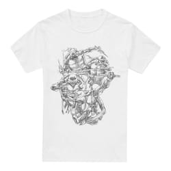 Teenage Mutant Ninja Turtles Mens Shinobis T-Shirt - M, White