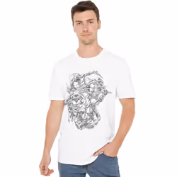 Teenage Mutant Ninja Turtles Mens Shinobis T-Shirt - L, White