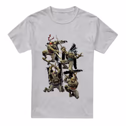Teenage Mutant Ninja Turtles Mens Shinobi T-Shirt - M, Sport Heather