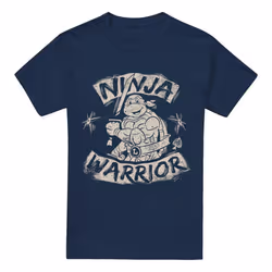 Teenage Mutant Ninja Turtles Mens Ninja Warrior T-Shirt - 4XL, Navy