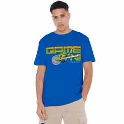 Teenage Mutant Ninja Turtles Mens Game On! T-Shirt - 4XL, Royal Blue
