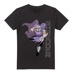 Teenage Mutant Ninja Turtles Mens Arcade Shredder Retro T-Shirt - 4XL, Black