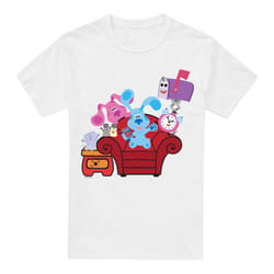 Blue's Clues & You! Mens Friends Forever T-Shirt - 3XL, White