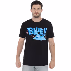 Blue's Clues & You! Mens Puppy! T-Shirt - 3XL, Black