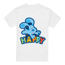 Blue's Clues & You! Mens Happy Puppy T-Shirt - XXL, White