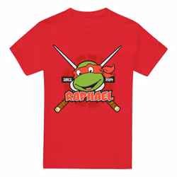 Teenage Mutant Ninja Turtles Mens Since 1984 Raphael T-Shirt - 3XL, Red