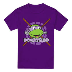 Teenage Mutant Ninja Turtles Mens Since 1984 Donatello T-Shirt - XXL, Purple