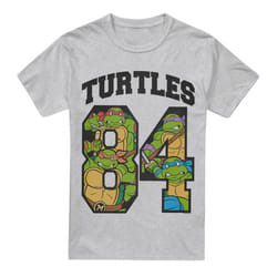 Teenage Mutant Ninja Turtles Mens 84 Turtles T-Shirt - 5XL, Sport Heather