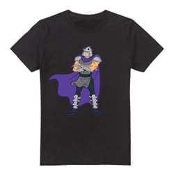 Teenage Mutant Ninja Turtles Mens Shredder T-Shirt - L, Black