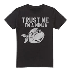 Teenage Mutant Ninja Turtles Mens Trust Me I'm A Ninja T-Shirt - 5XL, Black