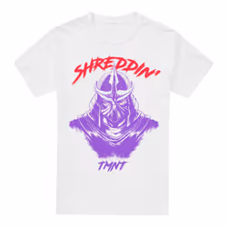 Teenage Mutant Ninja Turtles Mens Shreddin' Shredder T-Shirt - 3XL, White