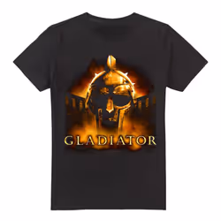 Gladiator Mens My Name Is T-Shirt - 3XL, Black