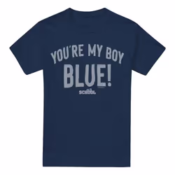 Old School Mens My Boy Blue T-Shirt - M, Navy