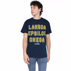 Old School Mens Fraternity T-Shirt - M, Navy