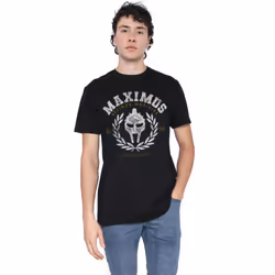 Gladiator Mens Academy Wreath T-Shirt - 3XL, Black