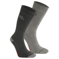 Craghoppers Unisex Adult Insect Repellent Socks (Pack of 2) - 6 UK-8 UK, Black Pepper/Mid Grey