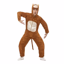 Smiffys Unisex Adult Monkey Bodysuit