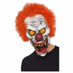 Smiffys Unisex Adult Twisted Clown Mask