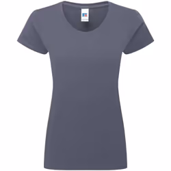 Russell Womens/Ladies Authentic Ringspun Cotton Classic T-Shirt - L, Convoy Grey